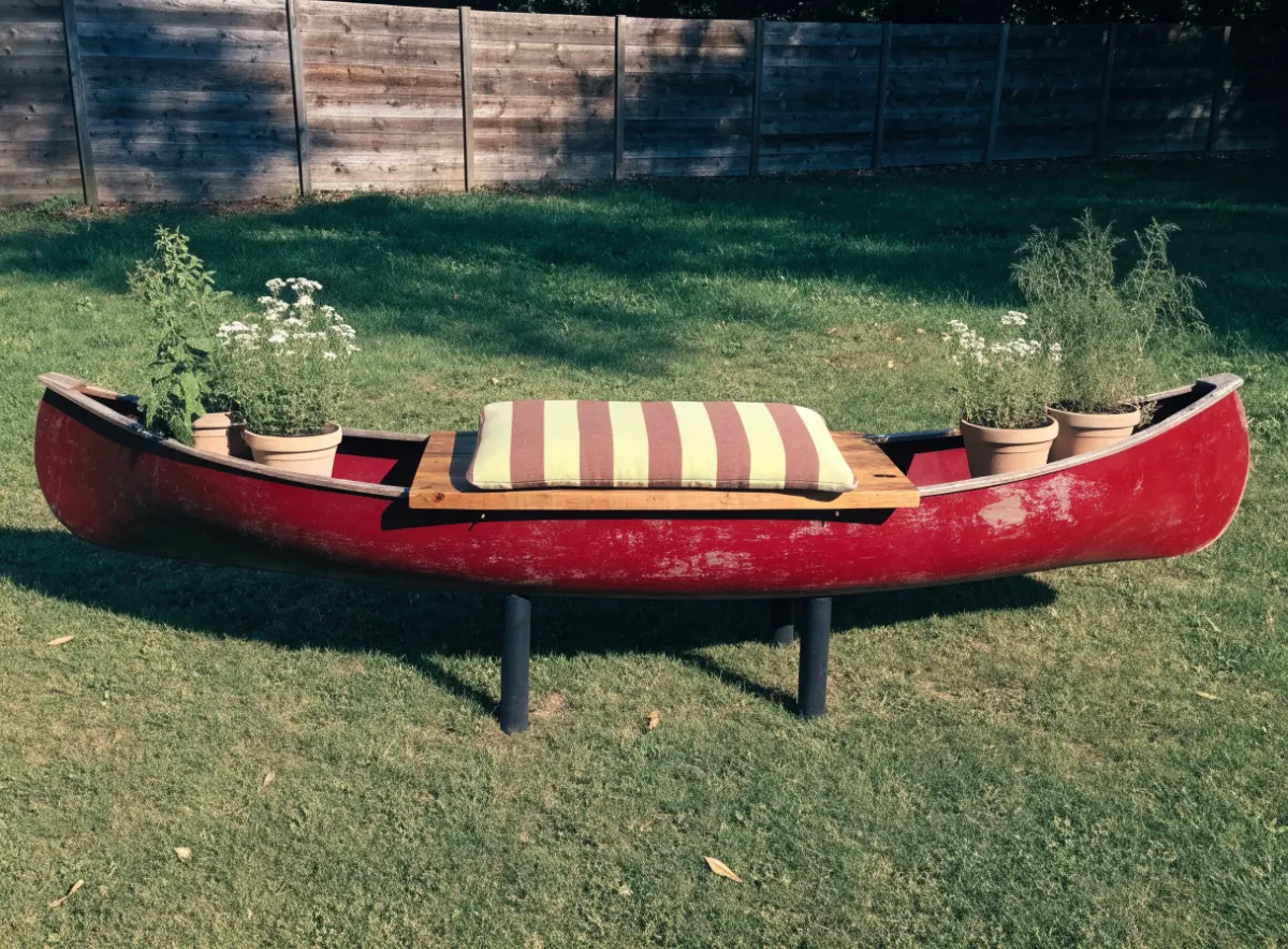 Picture of an unusual garden bench